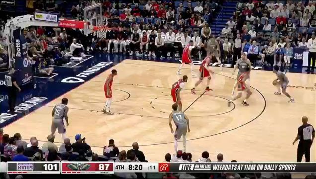 【2023年04月05日】NBA常規(guī)賽:國王vs鵜鶘 英文解說全場回放