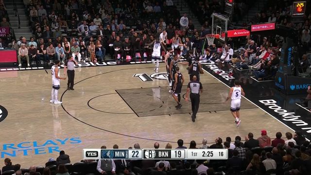 【2023年04月05日 森林狼vs篮网集锦】谁也拦不住的蛮牛!爱德华兹闪电突破打成2+1