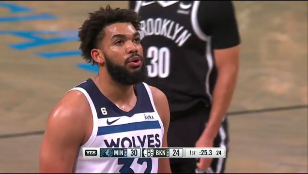 【2023年04月05日】NBA常规赛:森林狼vs篮网 英文解说全场回放