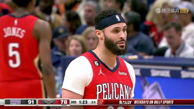 【2023年04月05日】NBA常規(guī)賽:國王vs鵜鶘第3節(jié) 中文解說回放