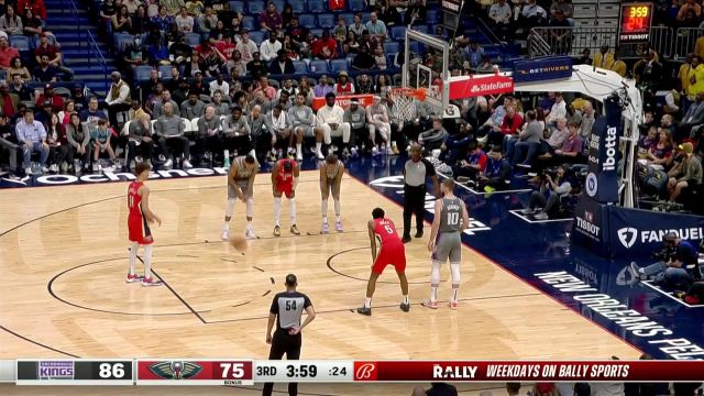 【2023年04月05日】NBA常規(guī)賽:國王vs鵜鶘 中文解說全場回放