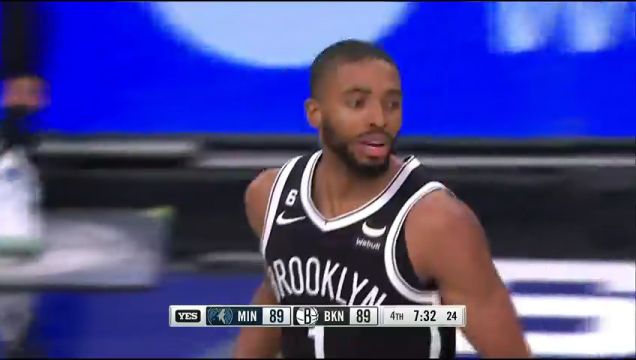 【2023年04月05日】NBA常规赛:森林狼vs篮网第4节 英文解说回放