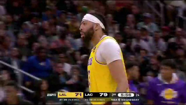 【2023年04月06日】NBA常規(guī)賽：湖人vs快船第3節(jié)中文解說(shuō)回放