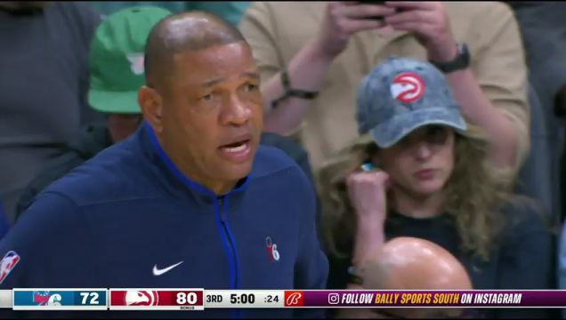 【2023年04月08日】NBA常規(guī)賽:76人vs老鷹第3節(jié)中文解說回放