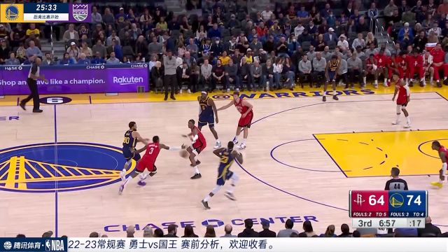 【2023年04月08日 勇士vs国王集锦】孟超前方采访：维金斯不会出席剩余常规赛