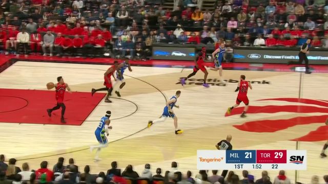 【2023年04月10日】NBA常規(guī)賽：雄鹿vs猛龍第1節(jié)中文解說回放