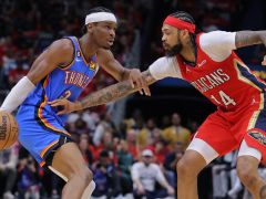 創(chuàng)NBA歷史！首次兩支排名第十球隊贏球 附加賽次輪：雷霆vs森林狼+公牛vs熱火