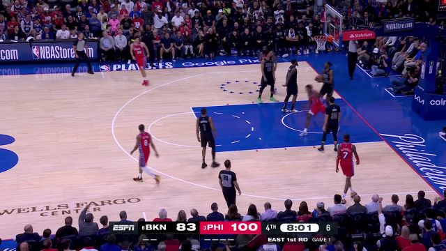 【2023年04月16日 籃網(wǎng)vs76人集錦】哈登穿針引線撕裂防守 妙傳里德瀟灑背扣吃餅得手