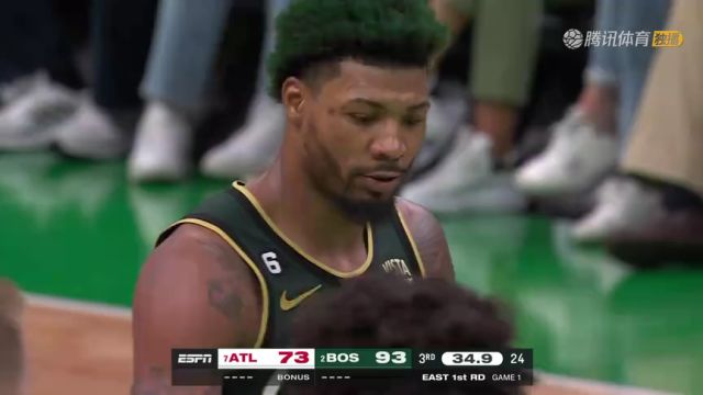 【2023年04月16日】NBA东部首轮G1:老鹰vs凯尔特人第3节英文原声回放