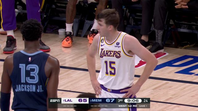 【2023年04月17日】NBA西部首輪G1：湖人vs灰熊第3節(jié)中文解說回放