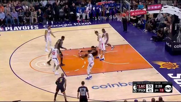 【2023年04月17日】NBA西部首輪G1:快船vs太陽第2節(jié)中文解說回放