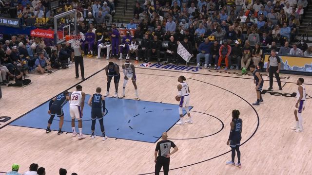 【2023年04月17日】NBA西部首輪G1：湖人vs灰熊第2節(jié)英文原聲回放