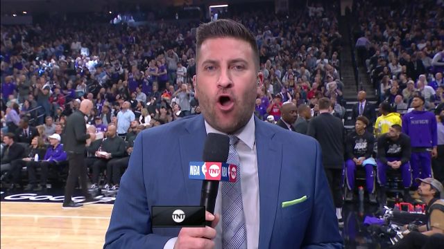 【2023年04月18日】NBA西部首輪G2：勇士vs國(guó)王第1節(jié)英文原聲回放