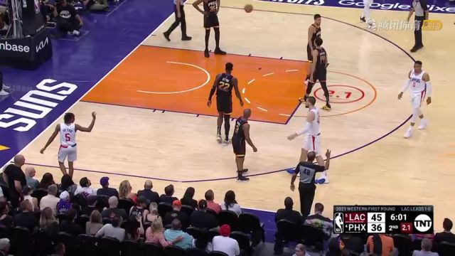 【2023年04月19日】NBA西部首輪G2：快船vs太陽第2節(jié)英文原聲回放