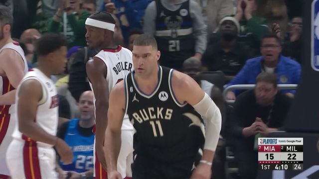 【2023年04月20日】NBA東部首輪G2:熱火vs雄鹿第1節(jié)英文原聲回放