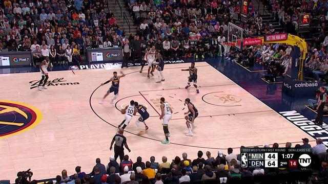 【2023年04月20日】NBA西部首輪G2:森林狼vs掘金第2節(jié)英文原聲回放