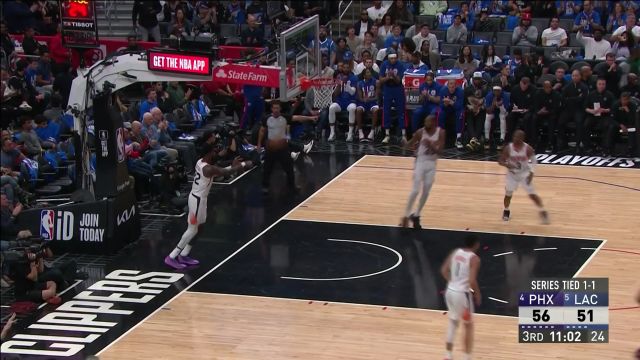 【2023年04月21日 太陽vs快船集錦】太陽vs快船五佳球 鮑威爾3+1續(xù)上懸念 布克帶鞋防守成為經典