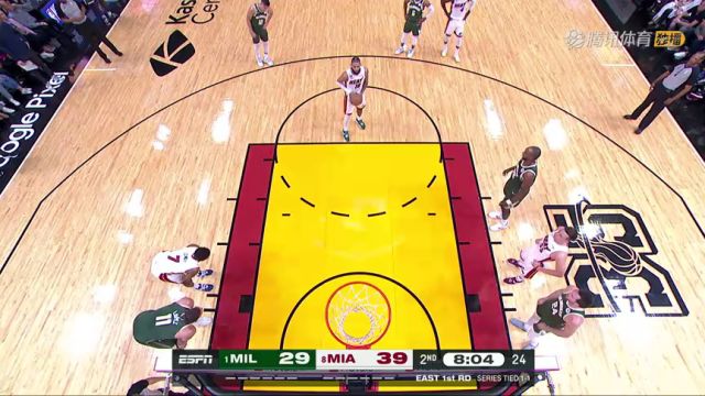 【2023年04月23日】NBA東部首輪G3：雄鹿vs熱火第2節(jié)中文解說回放
