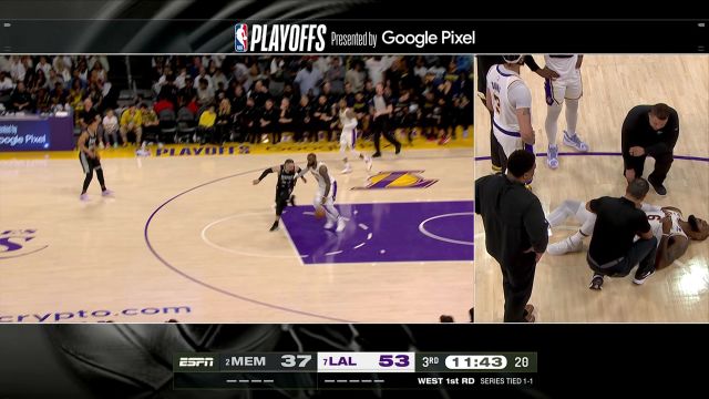 【2023年04月23日 灰熊vs湖人集錦】狄龍二級惡意