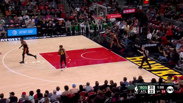 【2023年04月24日】NBA東部首輪G4：凱爾特人vs老鷹第1節(jié)英文原聲回放