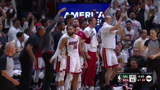 【2023年04月25日 雄鹿vs热火集锦】巴特勒vs雄鹿集锦 天神下凡狂砍56分误解输出逆转雄鹿