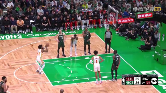 【2023年04月26日】NBA東部首輪G5：老鷹vs凱爾特人 第2節(jié)英文原聲回放
