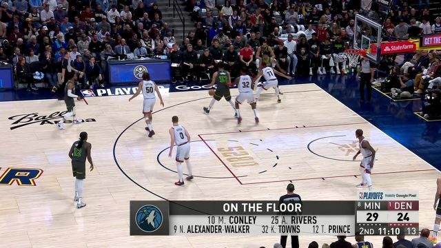 【2023年04月26日】NBA西部首輪G5：森林狼vs掘金第2節(jié)中文解說回放