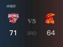 CBA季后赛：三节数据，浙江以71-66领先深圳，陆文博20分2篮板