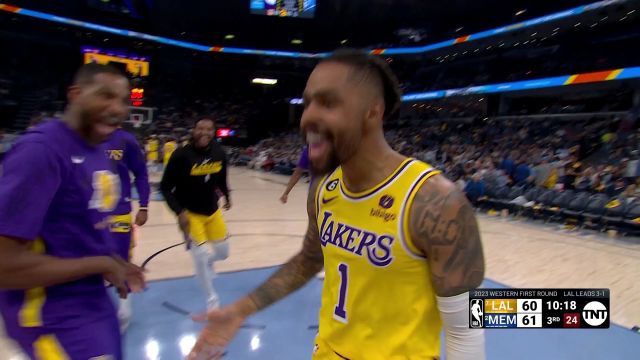 【2023年04月27日】NBA西部首輪G5:湖人vs灰熊第3節(jié)英文原聲回放