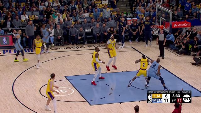 【2023年04月27日】NBA西部首輪G5:湖人vs灰熊第1節(jié)中文解說回放