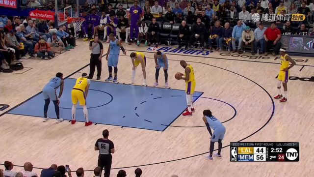 【2023年04月27日】NBA西部首輪G5:湖人vs灰熊第2節(jié)英文原聲回放