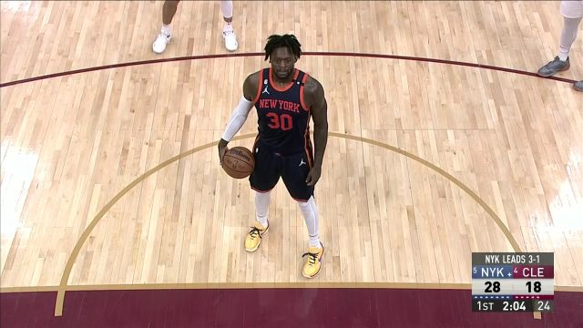 【2023年04月27日】NBA東部首輪G5:尼克斯vs騎士 第1節(jié)英文原聲回放