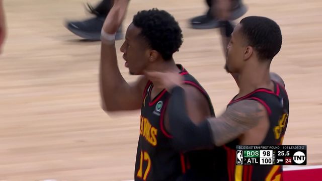 【2023年04月28日 凱爾特人vs老鷹集錦】就是這么強(qiáng)硬！奧孔古搶下進(jìn)攻籃板造成2+1