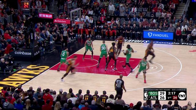 【2023年04月28日】NBA東部首輪G6:凱爾特人vs老鷹第1節(jié)中文解說回放