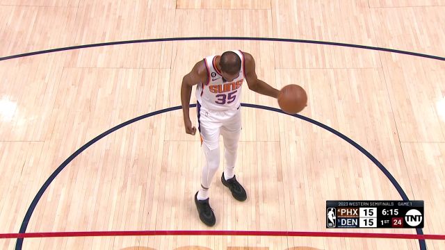 【2023年04月30日】NBA西部半決賽G1：太陽(yáng)vs掘金第1節(jié)英文原聲回放
