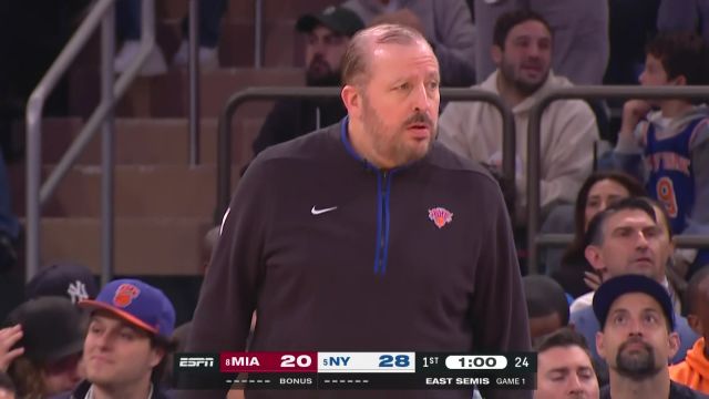 【2023年05月01日】NBA東部半決賽G1:熱火vs尼克斯 第1節(jié)英文原聲回放