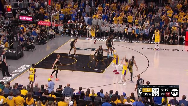 【2023年05月03日】NBA西部半決賽G1：湖人vs勇士第4節(jié)英文原聲回放