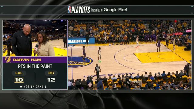 【2023年05月05日】NBA西部半決賽G2:湖人vs勇士第2節(jié)英文原聲回放