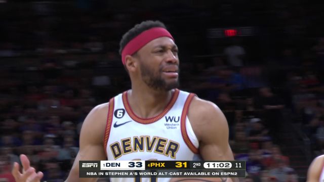【2023年05月06日】NBA西部半決賽G3：掘金vs太陽第2節(jié)英文原聲回放