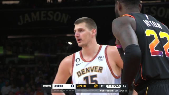 【2023年05月06日】NBA西部半決賽G3：掘金vs太陽第1節(jié)英文原聲回放