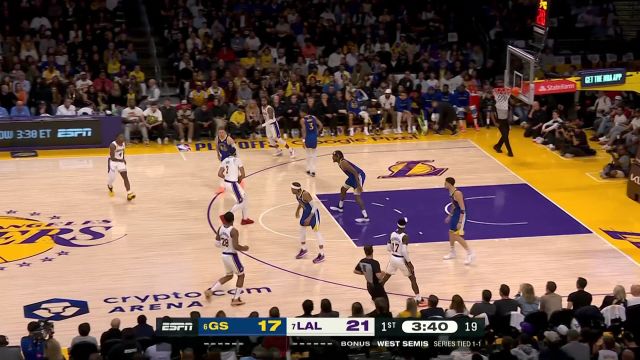 【2023年05月07日】NBA西部半決賽G3：勇士vs湖人第1節(jié)中文解說回放