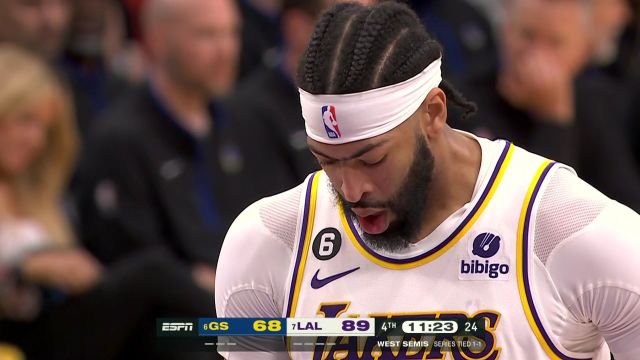 【2023年05月07日】NBA西部半決賽G3：勇士vs湖人4節(jié)英文原聲回放