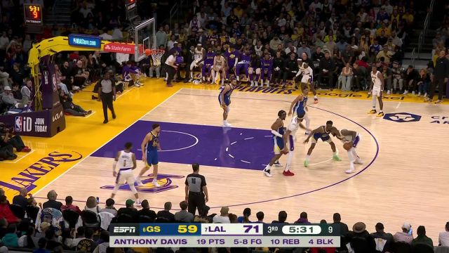 【2023年05月07日】NBA西部半決賽G3：勇士vs湖人第3節(jié)英文原聲回放