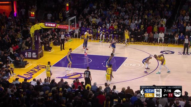 【2023年05月09日】NBA西部半決賽G4:勇士vs湖人第4節(jié)英文原聲回放