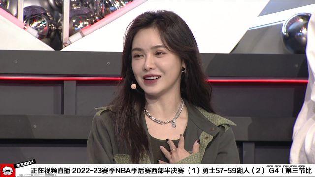 【2023年05月09日】美娜两度错过湖人追分阶段 老孔调侃：娜姐正负值-20