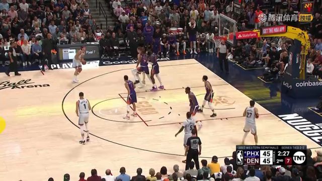 【2023年05月10日】NBA西部半決賽G5：太陽(yáng)vs掘金第2節(jié)英文原聲回放