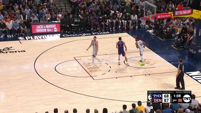 【2023年05月10日】NBA西部半決賽G5：太陽(yáng)vs掘金第3節(jié)英文原聲回放