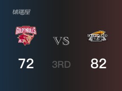 CBA季后赛：辽宁以82-72领先浙江，结束三节