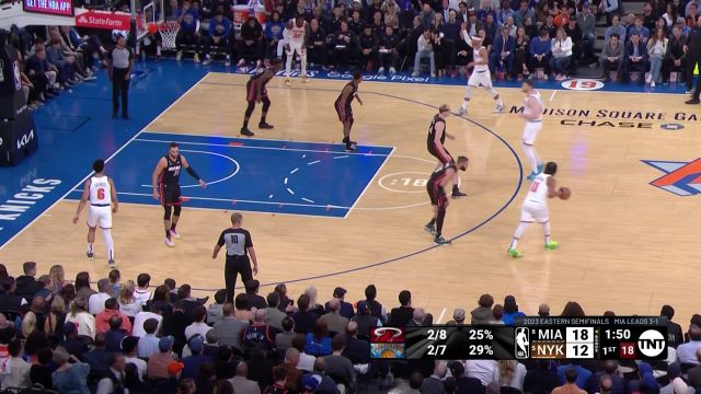 【2023年05月11日】NBA東部半決賽G5：熱火vs尼克斯第1節(jié)英文原聲回放
