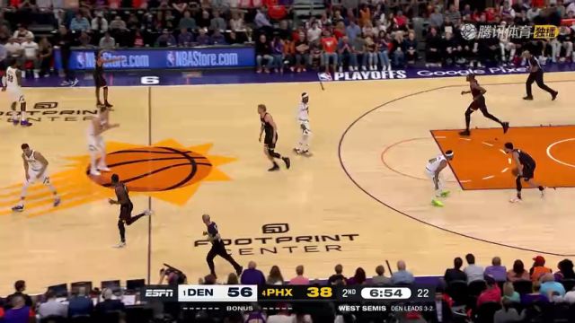 【2023年05月12日】NBA西部半決賽G6:掘金vs太陽第2節(jié)中文解說回放